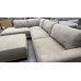 Sectional Fabric Ottoman USED