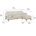 Sectional Chaise Two side